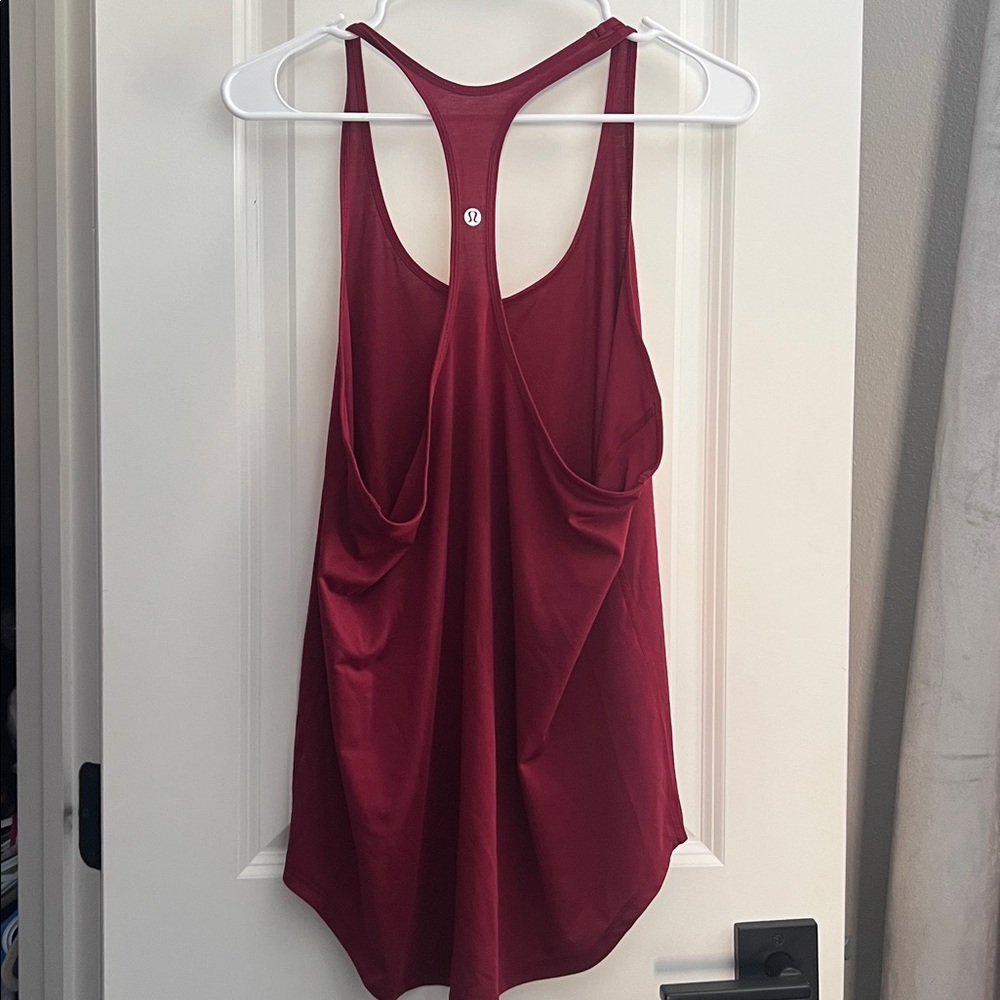 Red Racerback Tank Top - Picture 2 of 4
